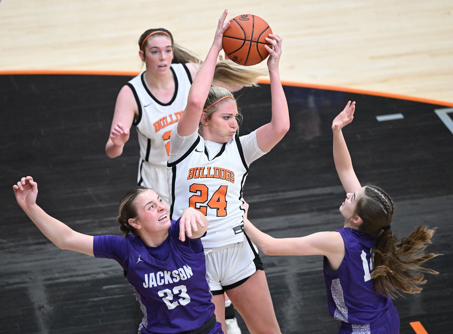 Green vs Jackson girls basketball Jeff Harwell6